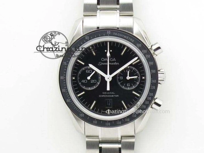 0306 Planet Ocean 600M Co-Axial GMT 43.5mm VSF 1:1 Best Edition Black Dial Orange Markers on SS Bracelet A8605 Super Clone Elegant 8024